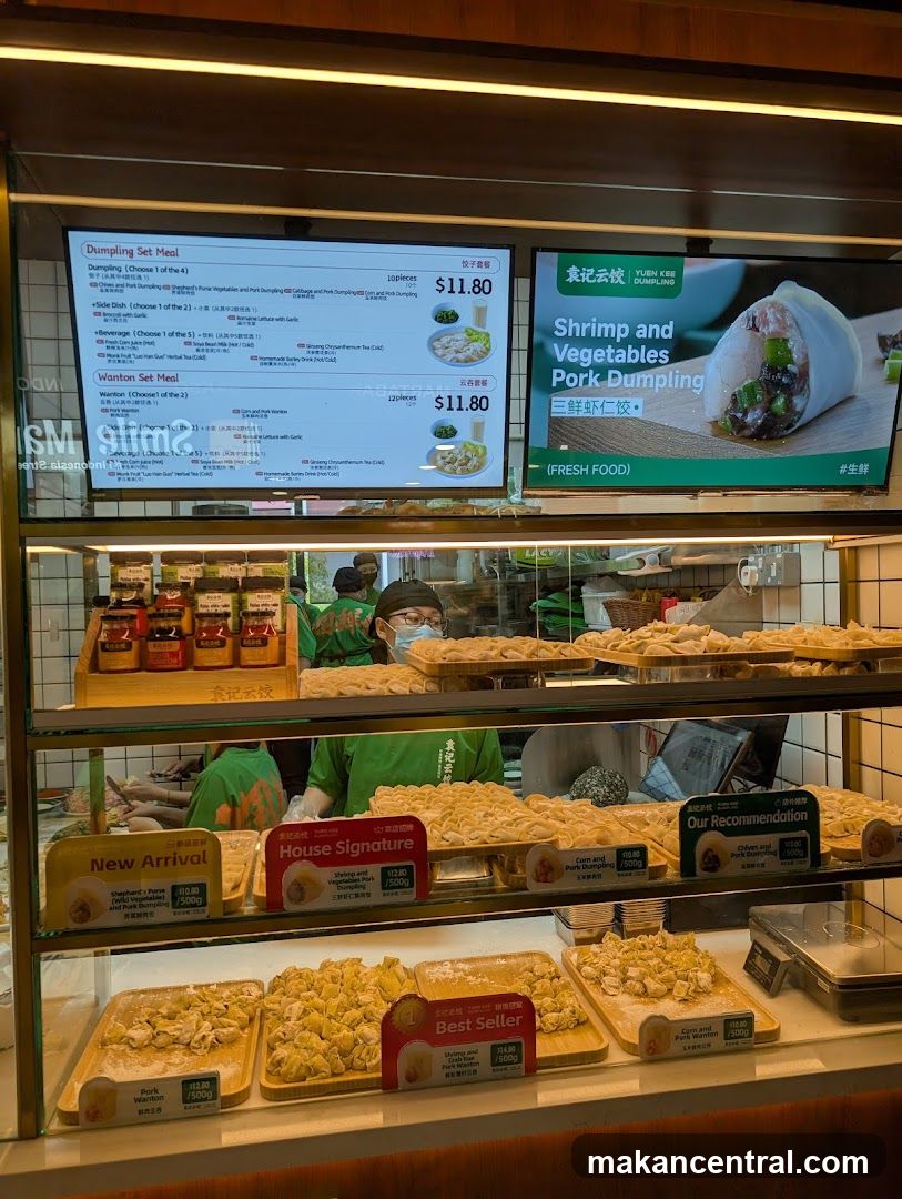 Dumpling and Wanton Menu