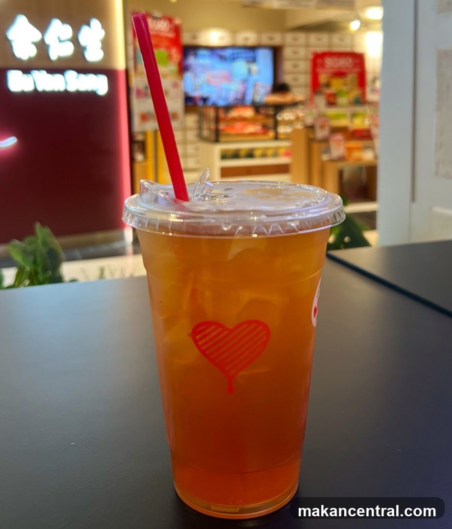 Iced Tea with Heart Logo