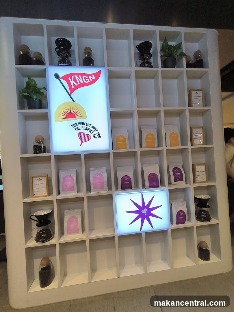 Coffee Display Shelf