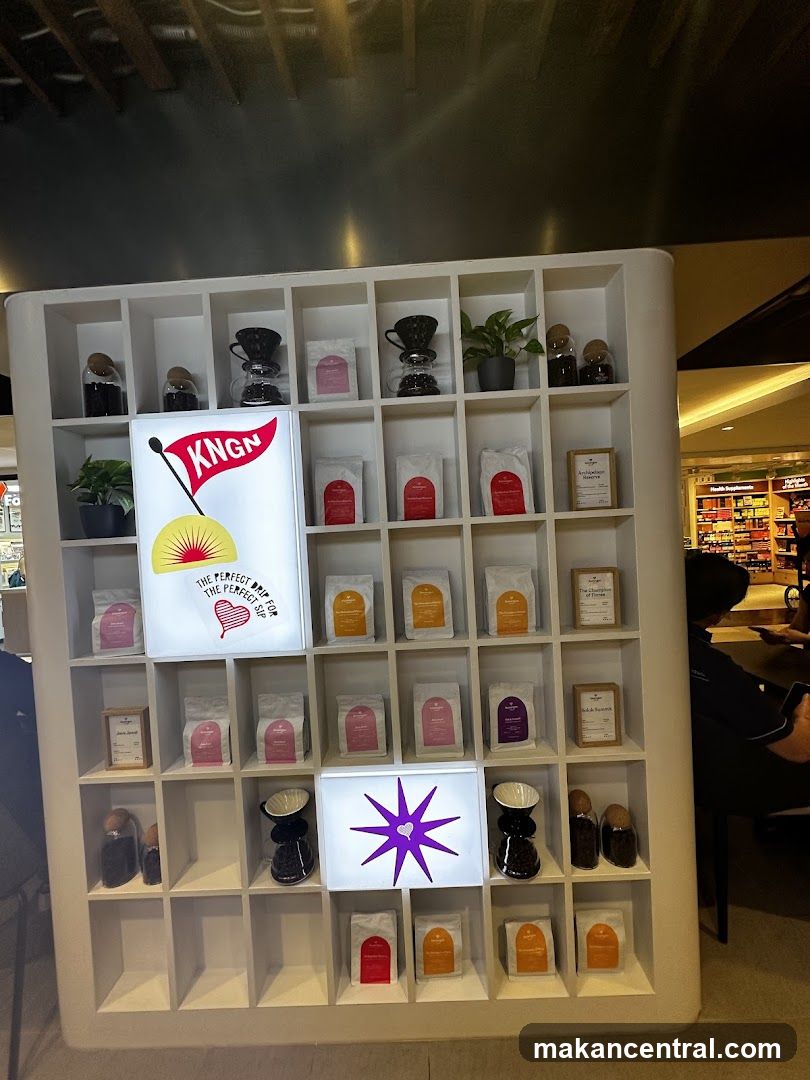 Coffee Display Shelf
