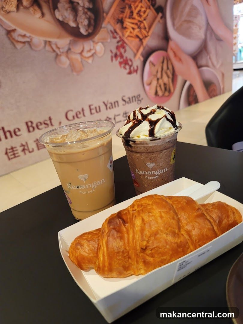 Croissant and Coffee