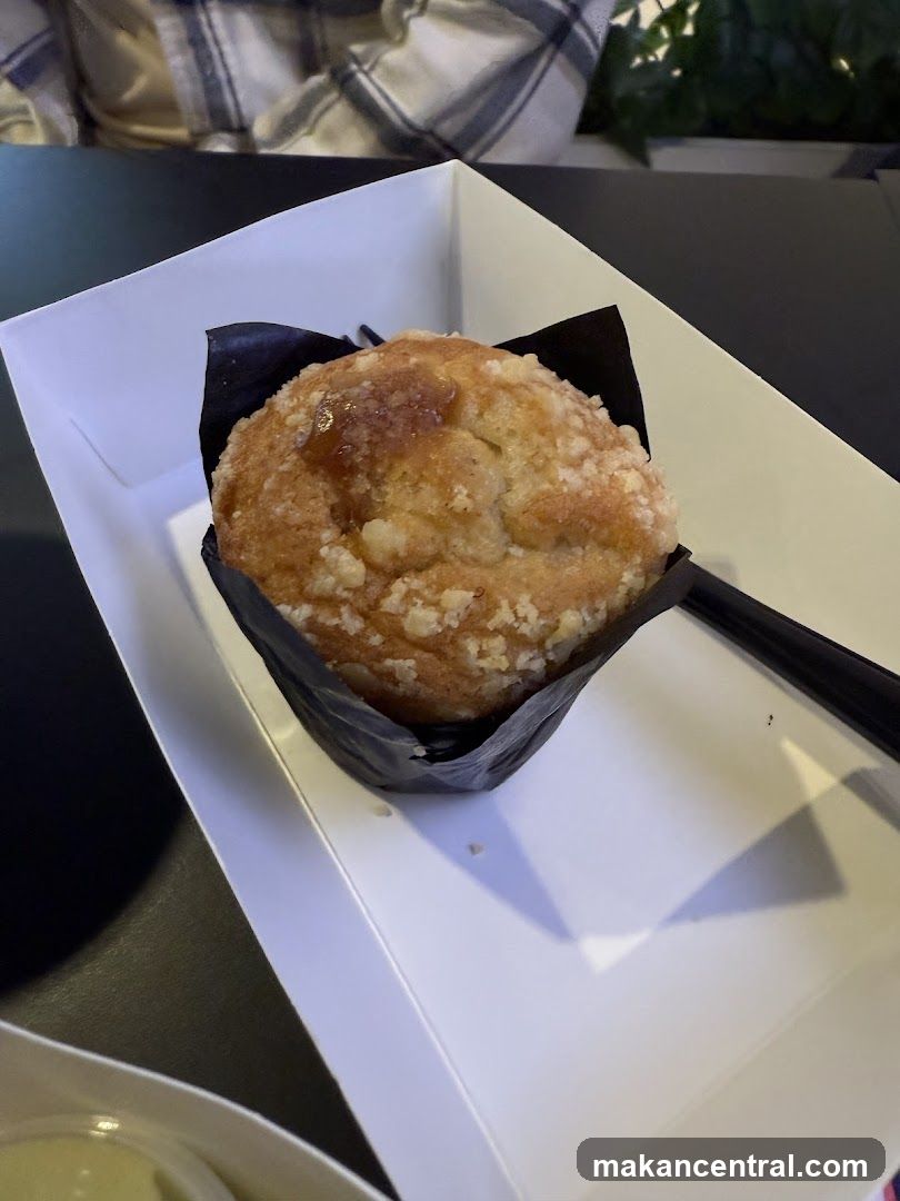 Muffin in a container