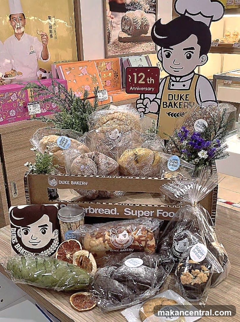 Duke Bakery Anniversary Display