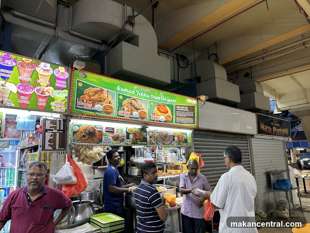 Food Stall with Menu