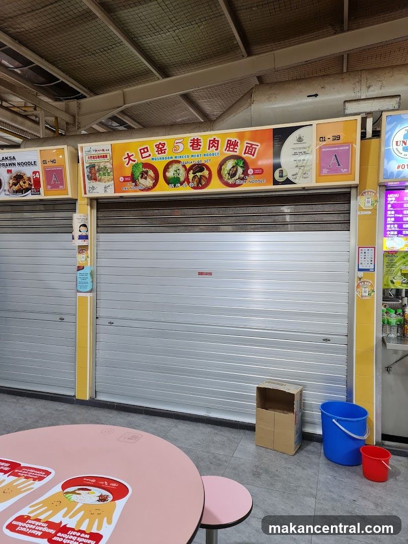 Toa Payoh Lor 5 Mushroom Mince Meat Noodle #01-39