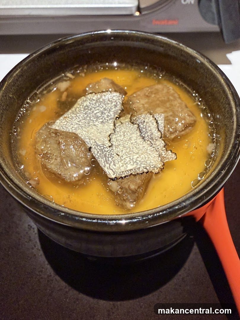 Truffle and Meat Dish
