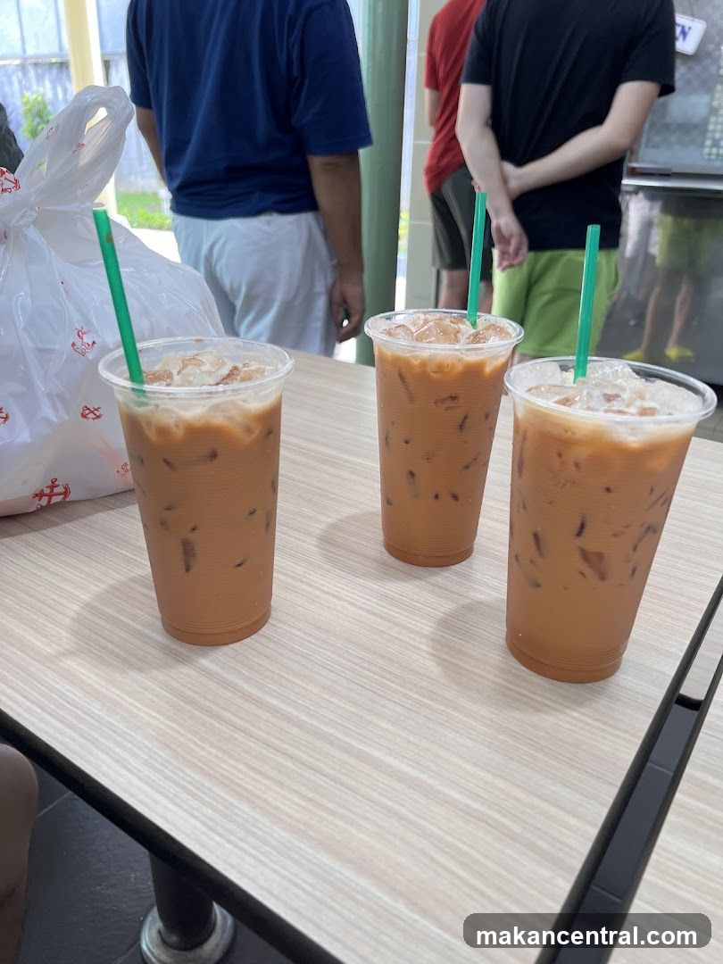Three Iced Thai Teas
