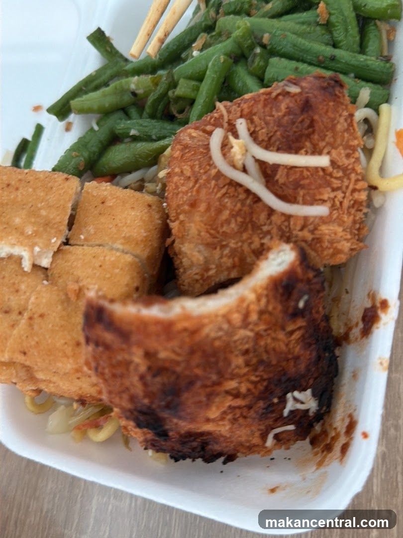 Fried Tofu and Green Beans