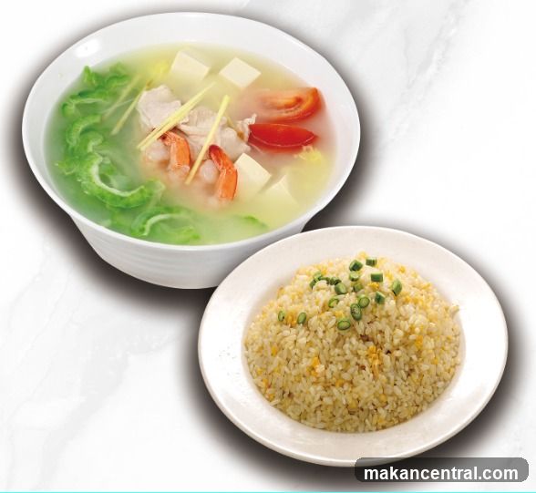 Soup and Fried Rice