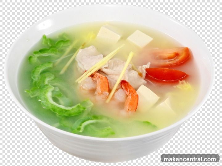 Bitter Melon and Shrimp Soup