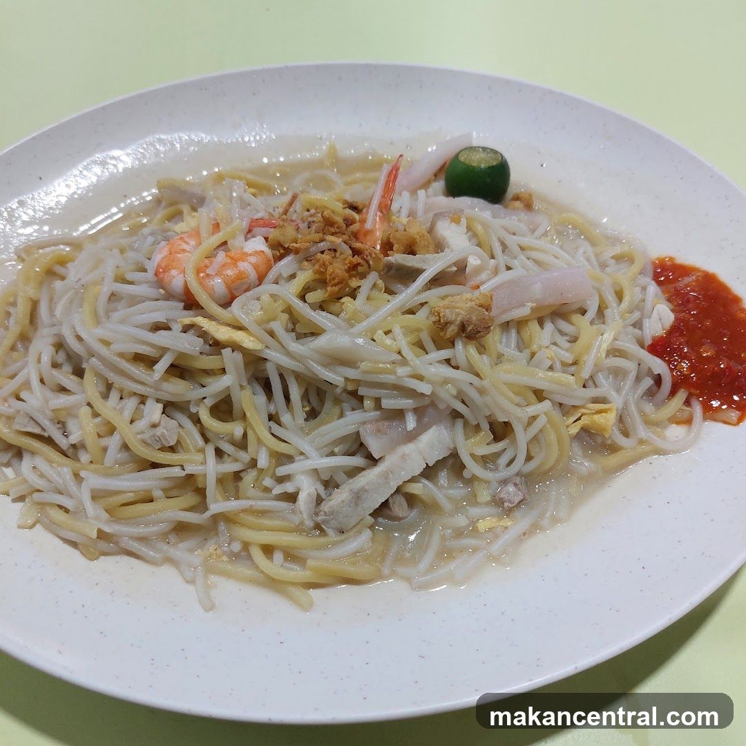Noodles with Shrimp and Pork