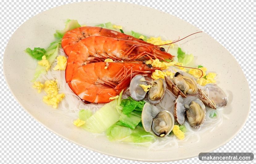Shrimp and Clam Noodle Dish