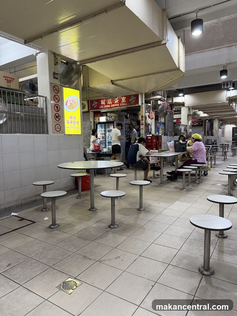 Food Stall Seating Area