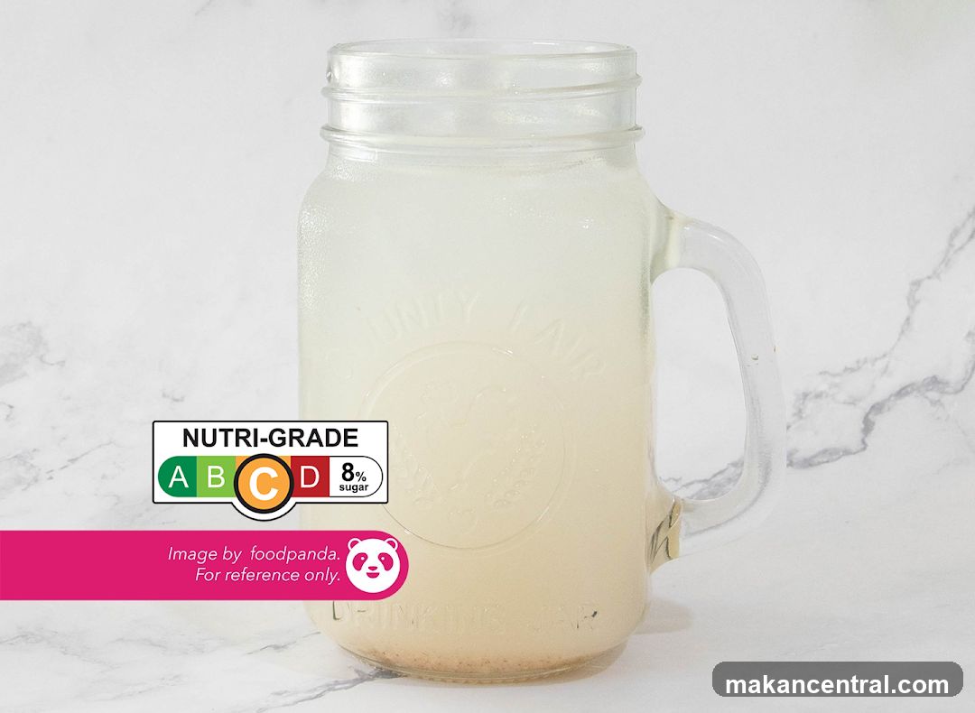 Drink with Nutri-Grade Label