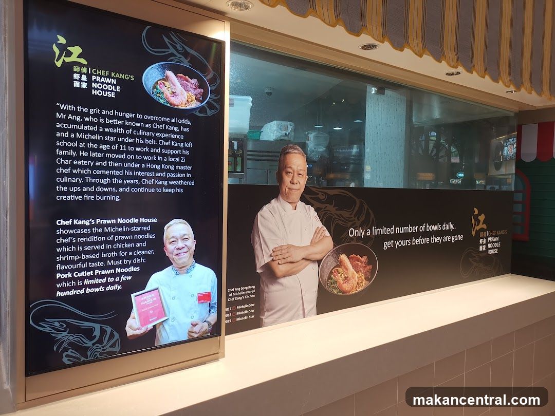 Chef Kang's Prawn Noodle House Advertisement