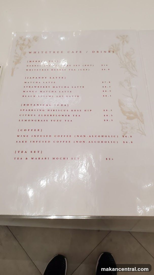WHITETREE CAFE DRINKS