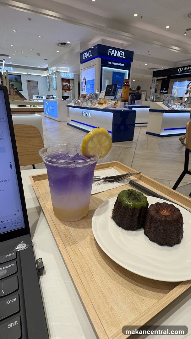 Snack and Drink with Laptop