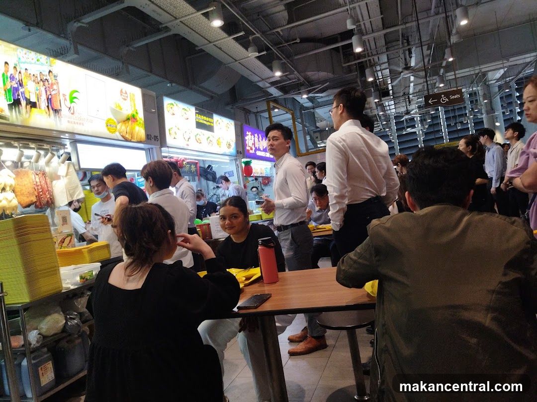 Busy Food Court