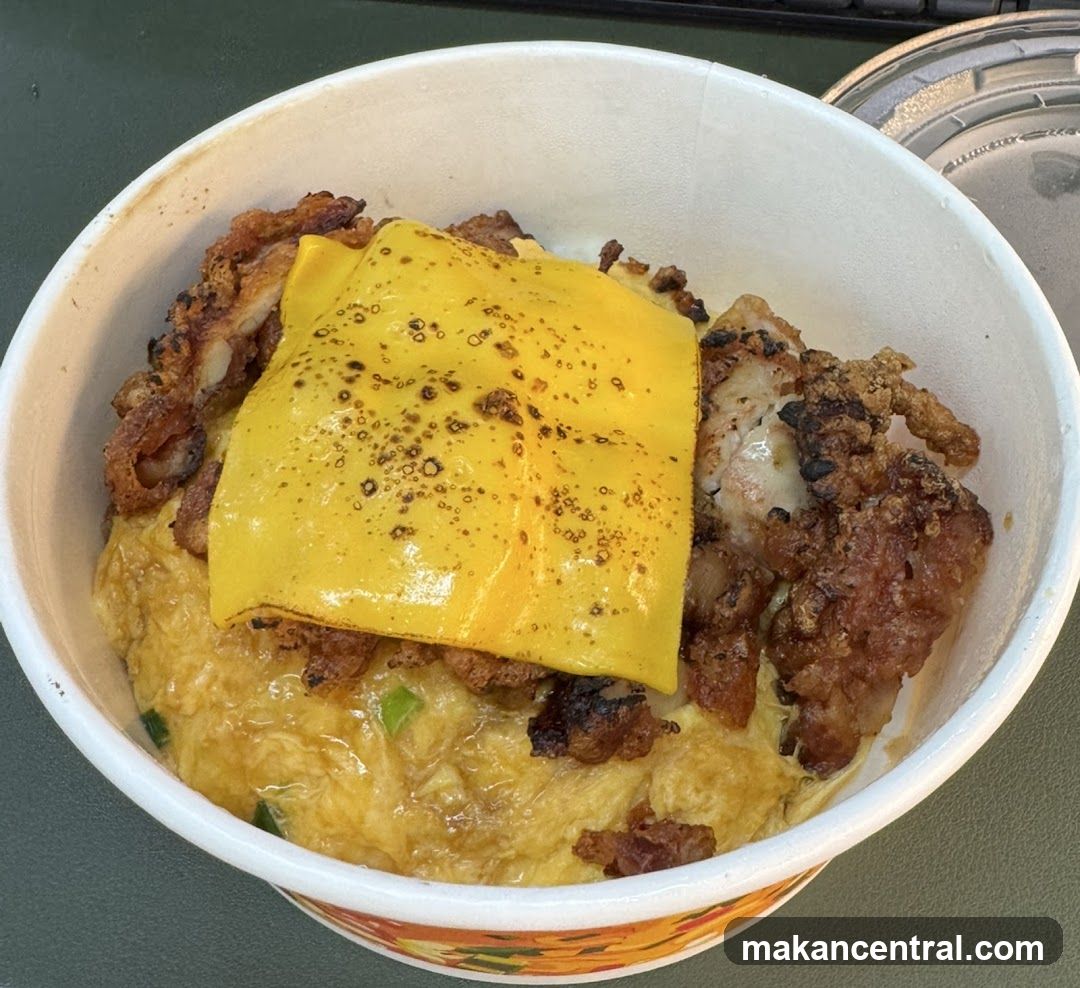 Danlao scrambled egg rice