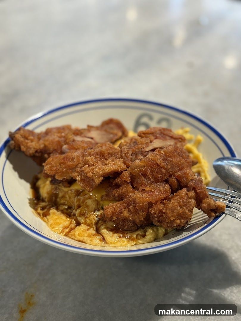 Danlao scrambled egg rice