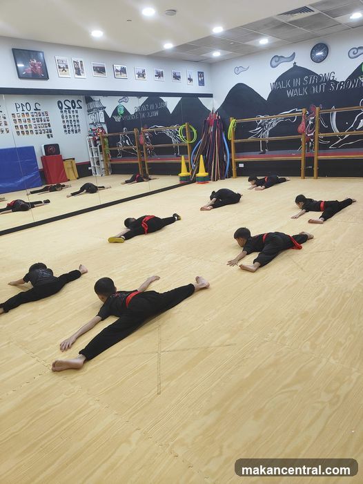 Martial Arts Class Stretching