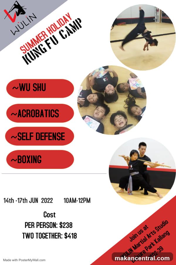 Summer Holiday Kung Fu Camp