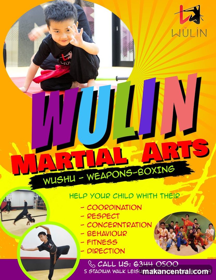 Wulin Martial Arts Advertisement