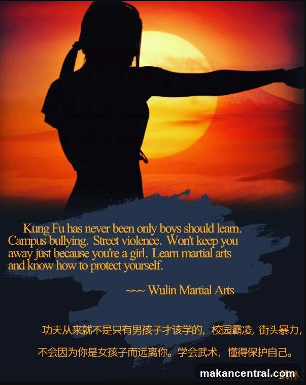 Wulin Martial Arts Advertisement