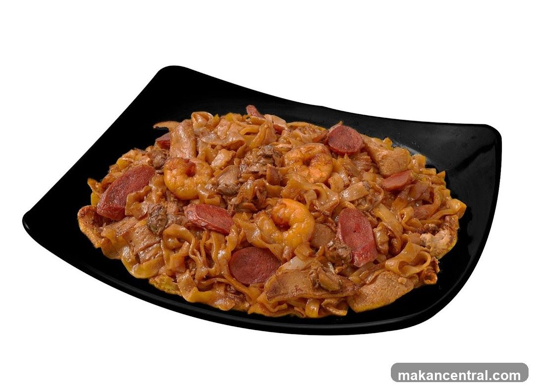 Noodles with Meat and Shrimp