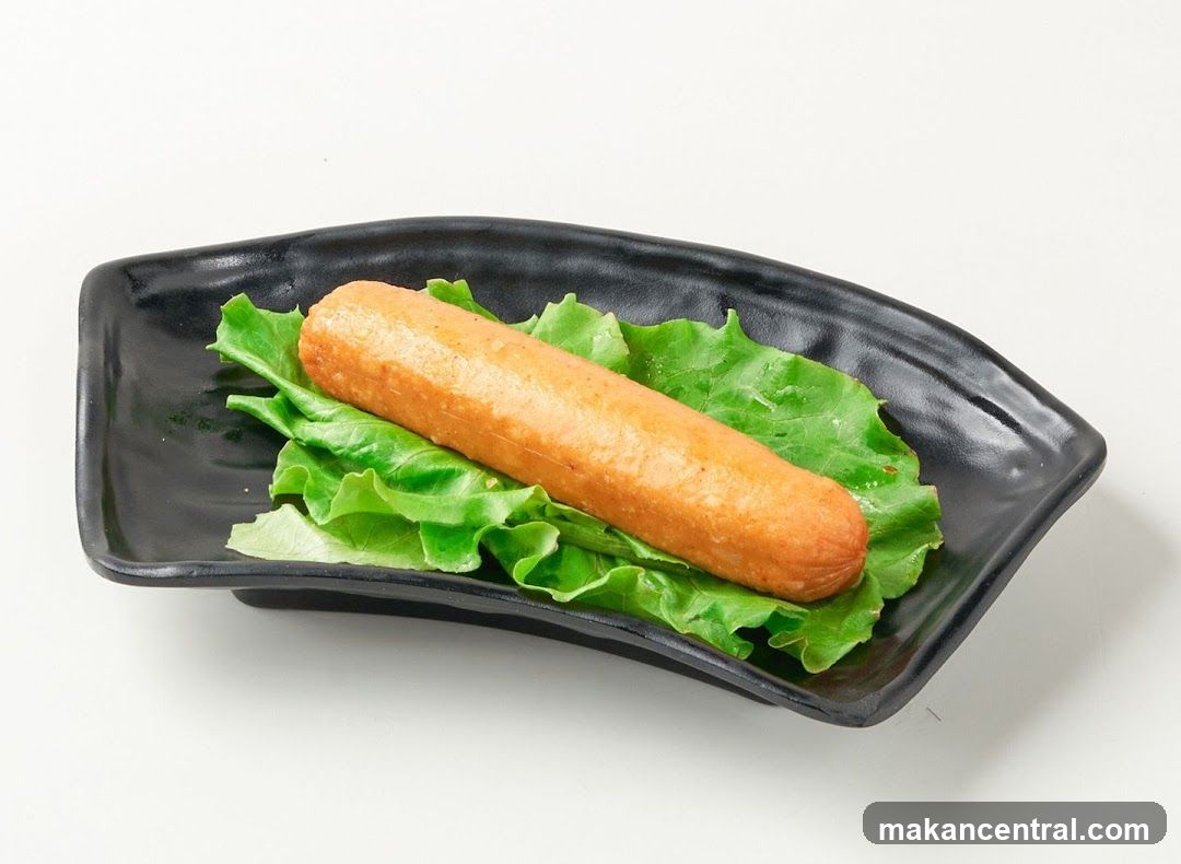 Sausage on Lettuce