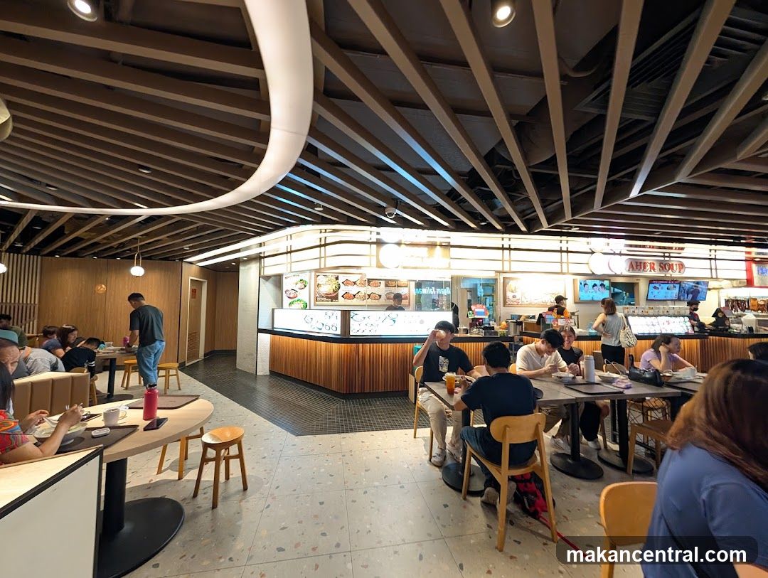 Restaurant Interior with Diners