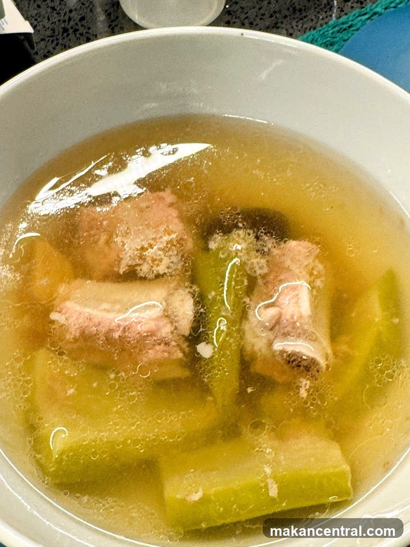 Pork Rib and Winter Melon Soup