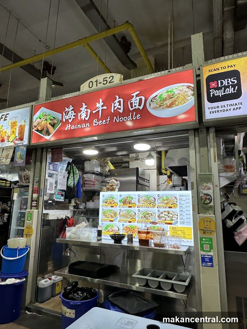 Hainan Beef Noodle Stall