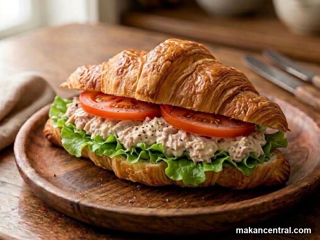 Tuna Croissant Sandwich