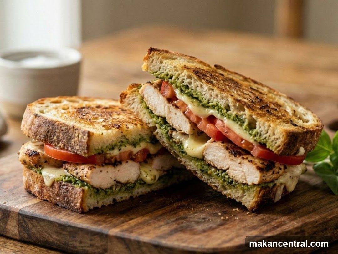 Chicken Pesto Sandwich