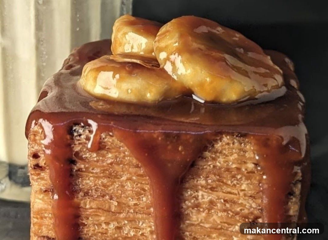 Caramel Banana Pastry