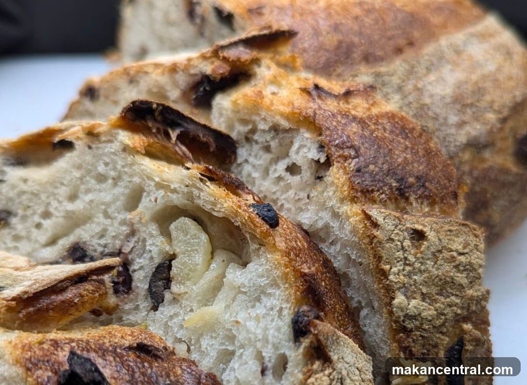 Sliced Sourdough Bread