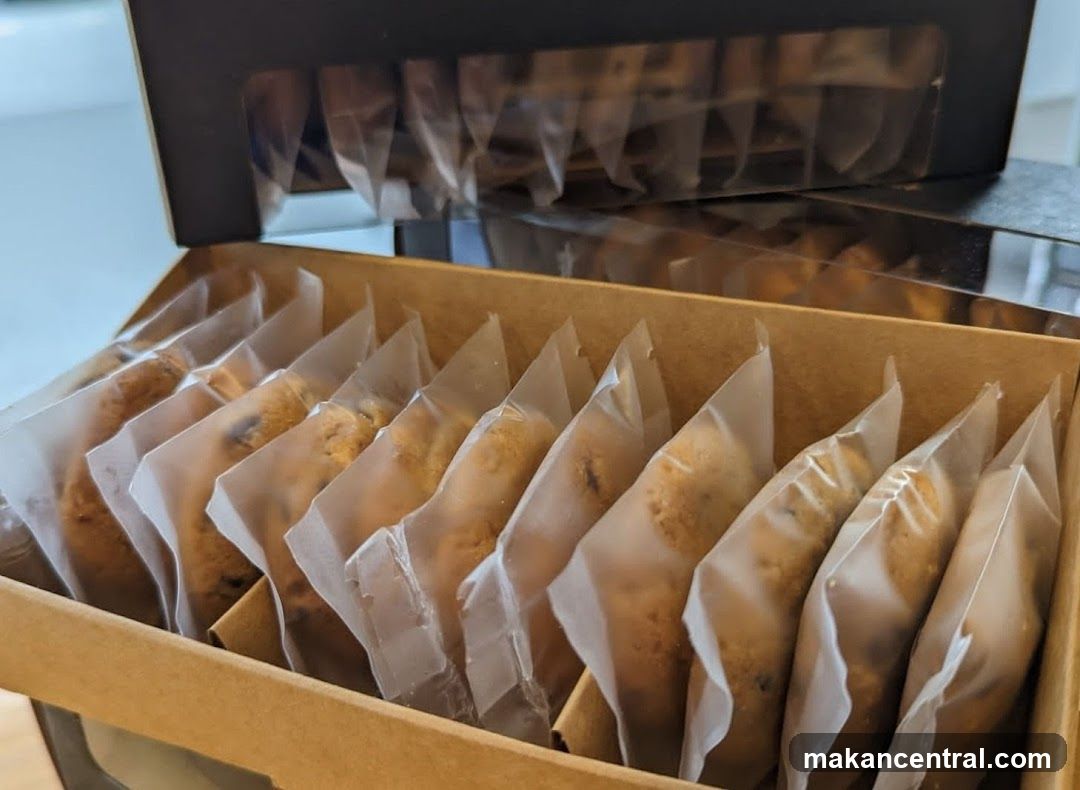 Cookies in a box