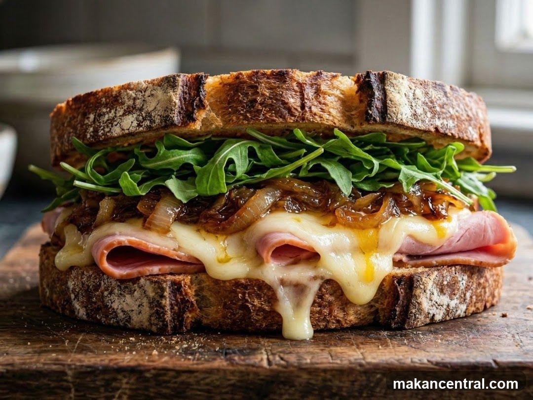Ham and Cheese Sandwich