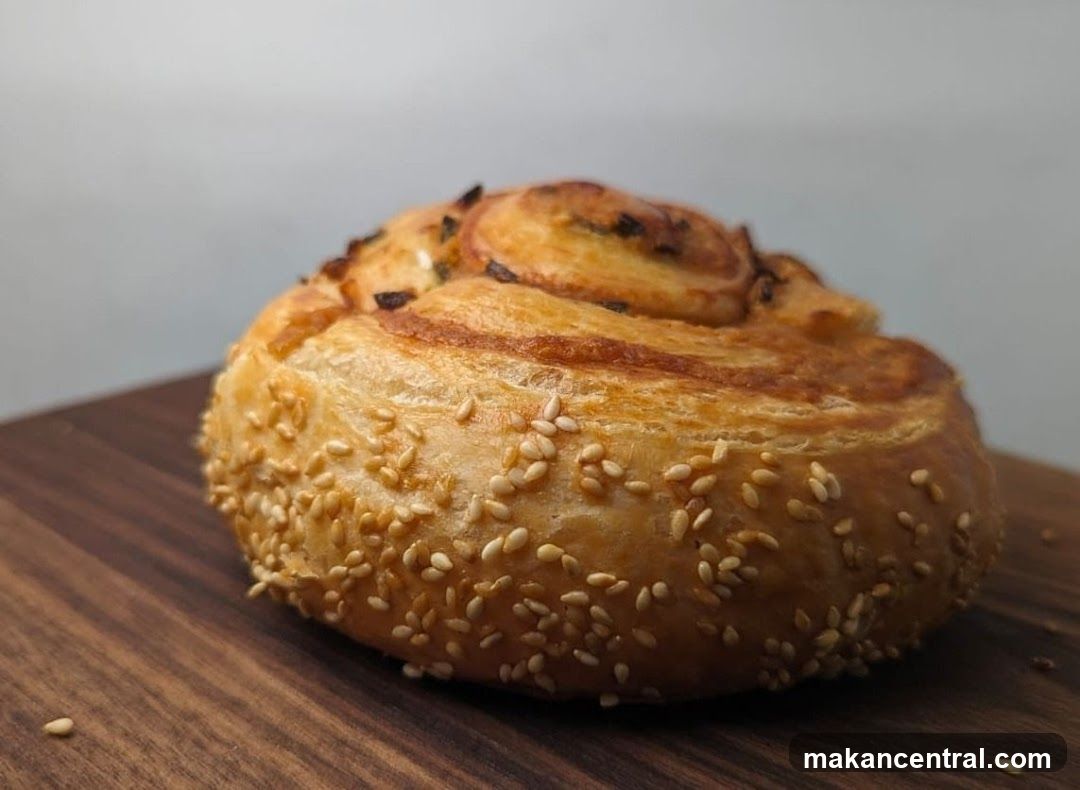 Sesame Seed Swirl Pastry