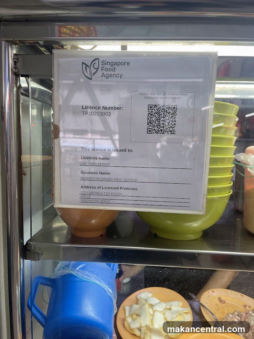 Singapore Food Agency Licence