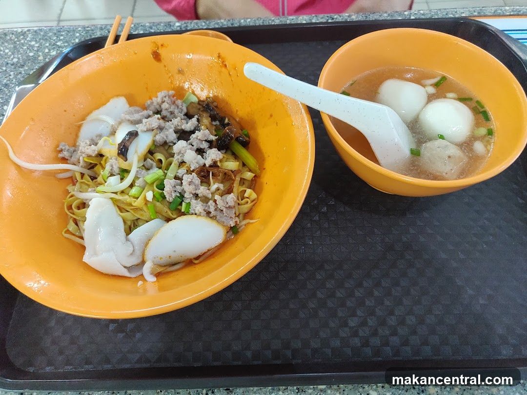 Noodles and Soup with Fish Balls
