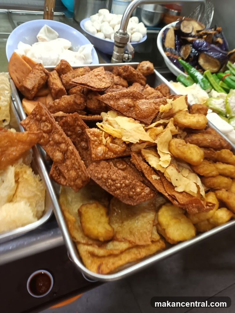 Fried Snacks and Vegetables