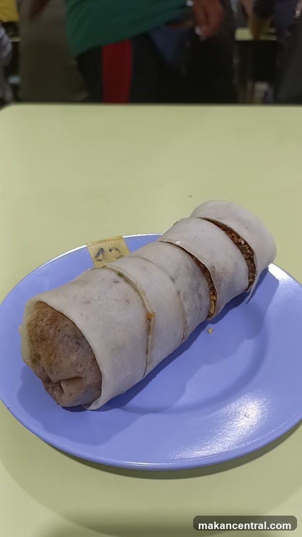 Spring Roll on Plate