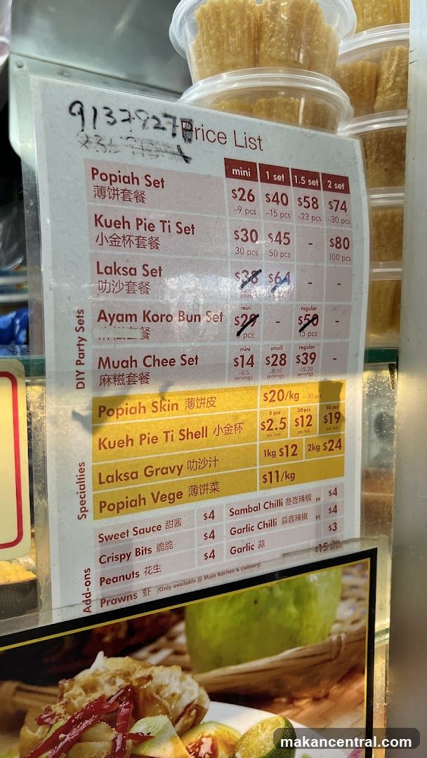 Price List