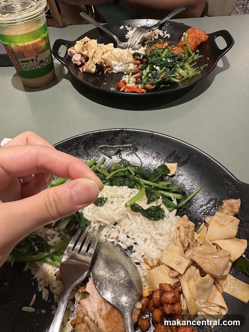 Tong Luck Mixed Veg Rice
