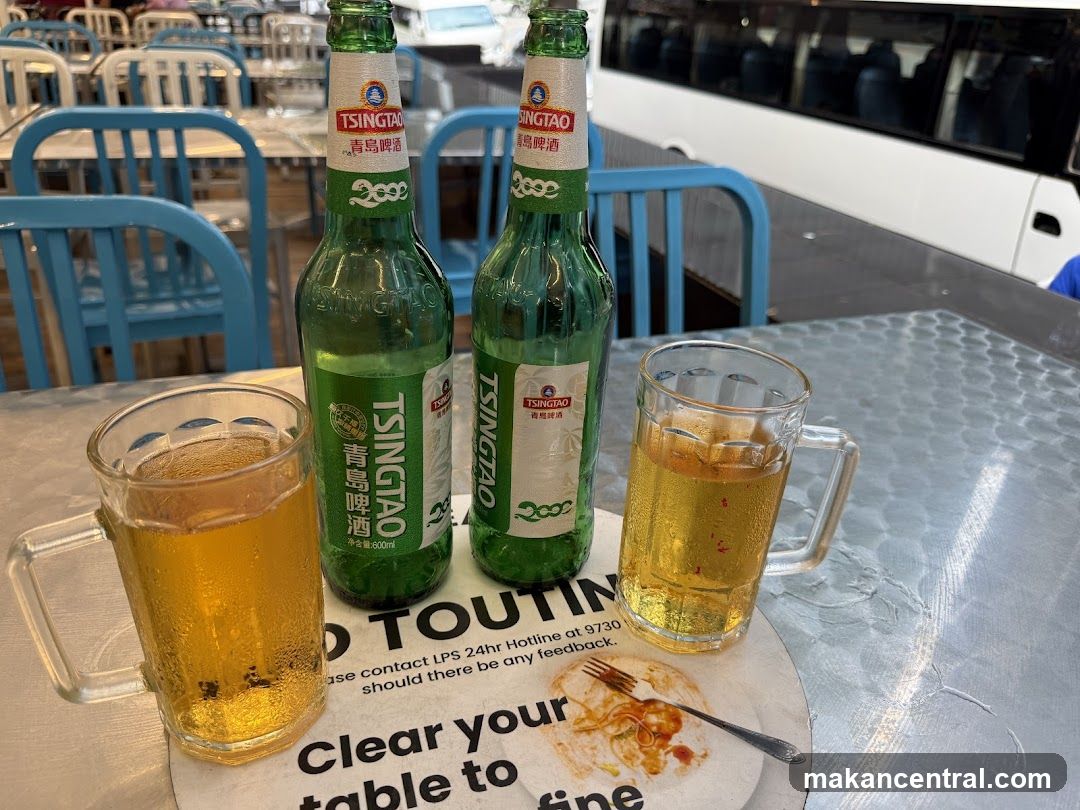 Tsingtao Beer Bottles and Mugs