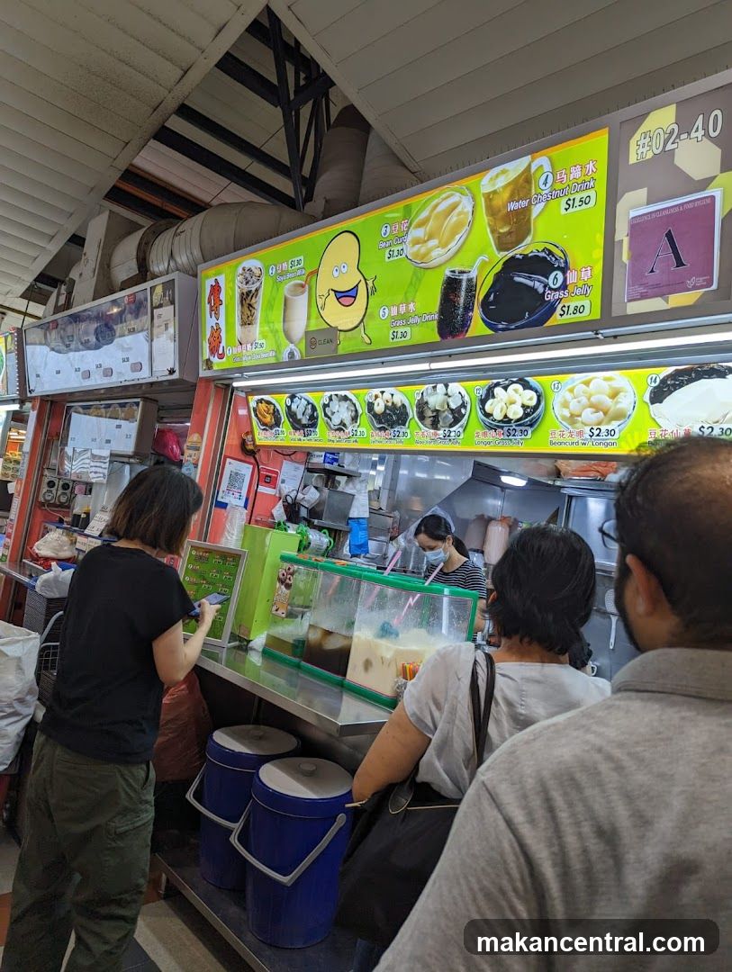 Dessert Stall Menu