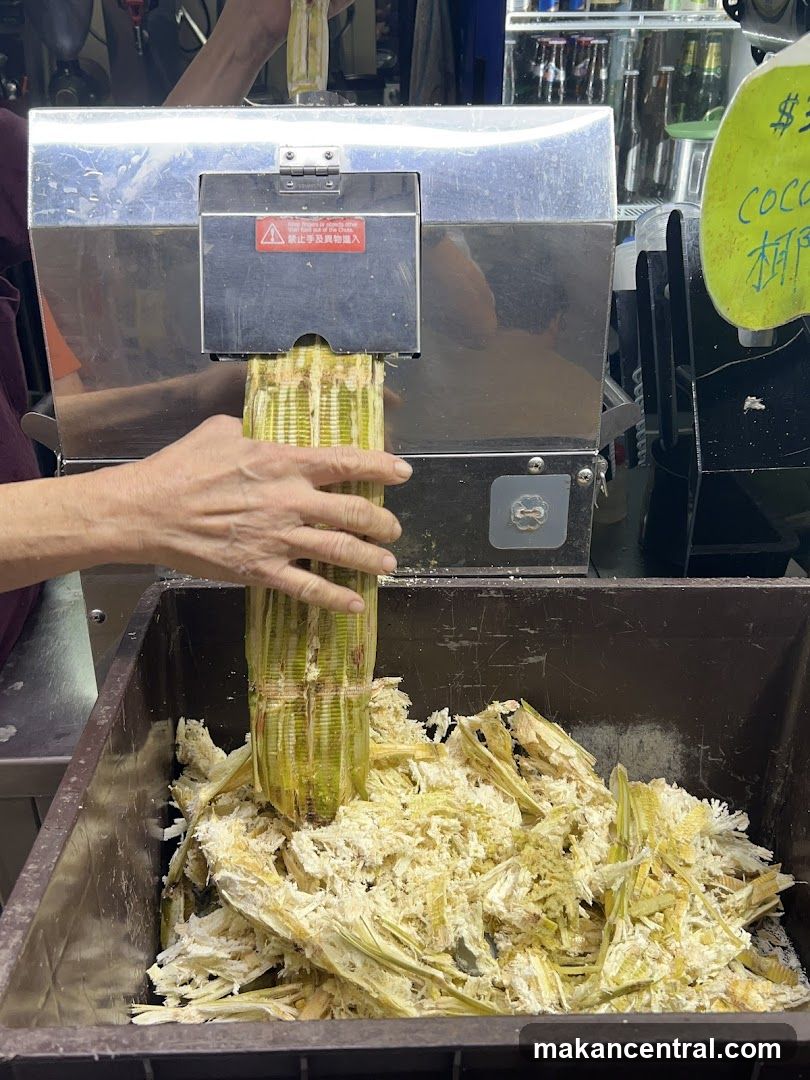 Sugarcane Juice Preparation
