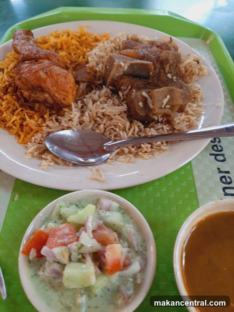 Chicken and Lamb Rice Platter